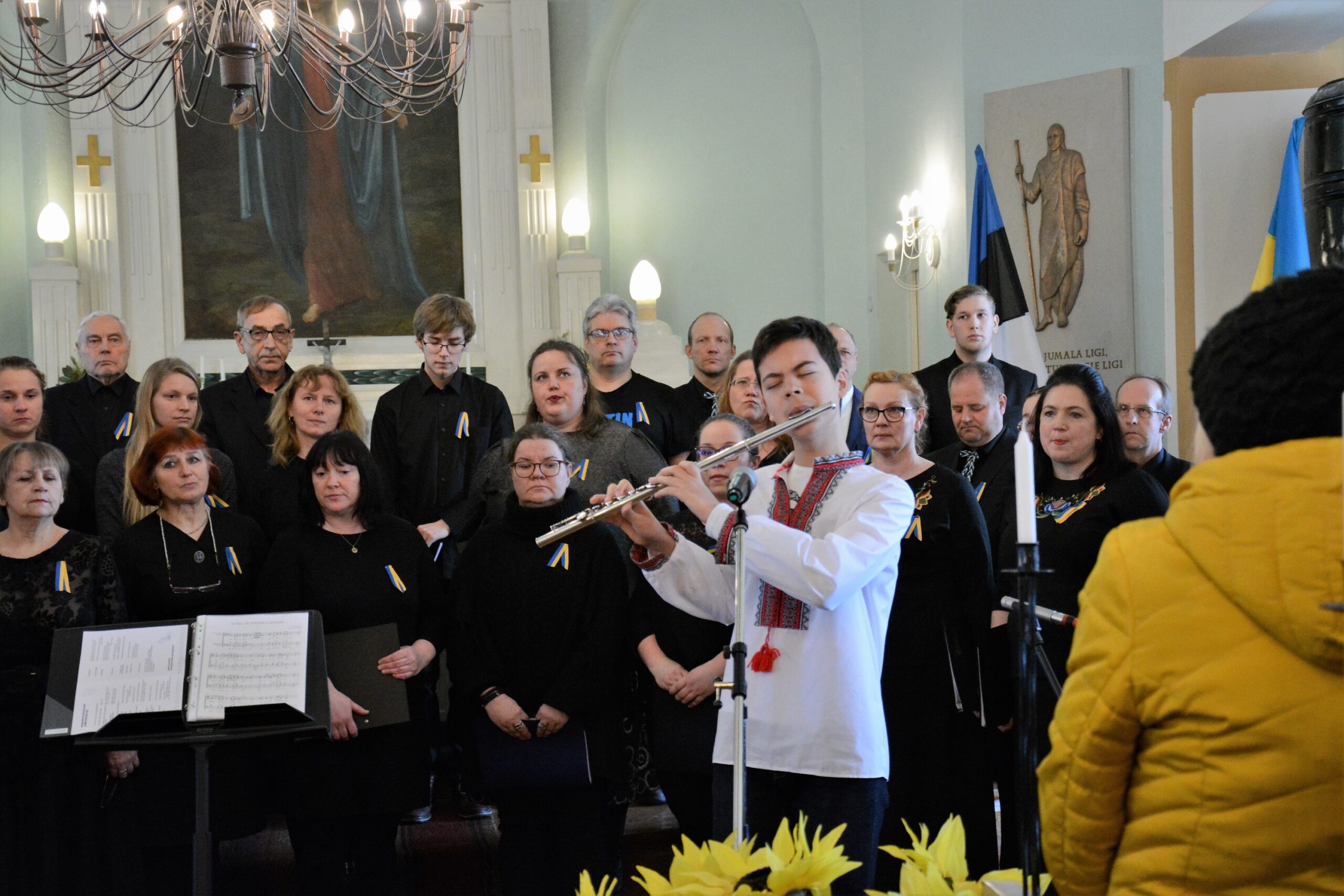 20.03 toimus Tapa Jakobi kirikus heategevuslik kontsert Ukraina toetuseks.